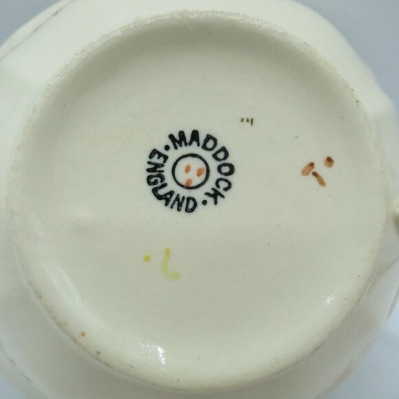 John Maddock & Sons Victoria Two Handle Cream Soup Bouillon Cup Set of 2 England - Picture 8 of 9